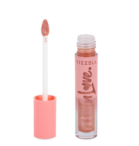 Gloss labial in love 08 docinho Vizzela