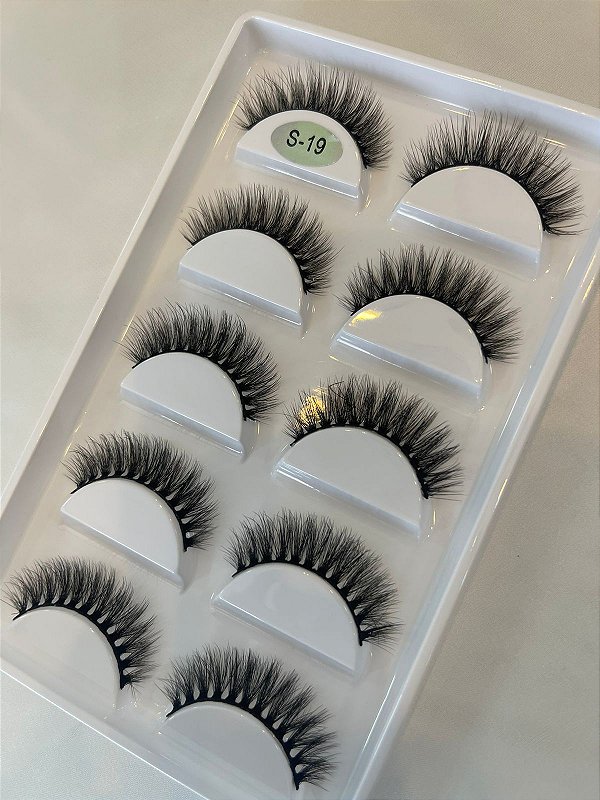 Cilios Estilo Mink S-19