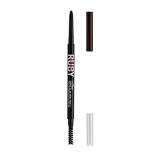 Lápis de sobrancelha ultrafino go brow - dark brown