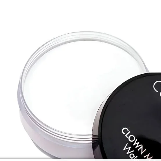 Tinta facial clown  a prova d´água branco colormake 60g