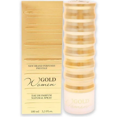 New Brand Prestige Gold Edp Feminino 100ml