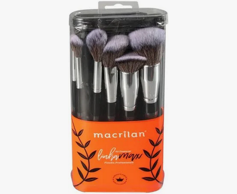 Kit max 10 pinceis profissional macrilan