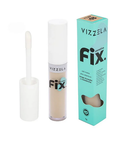 Corretivo Líquido Fix Cor 03 - Vizzela