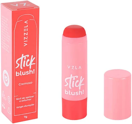 Vizzela Cosméticos Stick Blush Cor 03