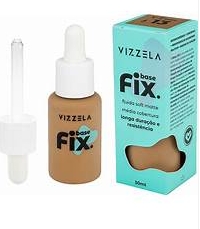 Base Líquida Fix Cor 07 - Vizzela