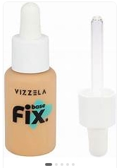 Base Líquida Fix Cor 03 - Vizzela