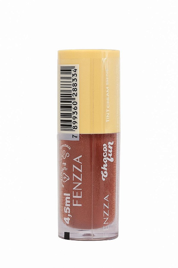 Gloss Labial Tint Cream Choco Fun (Cor chocolat) - Fenzza