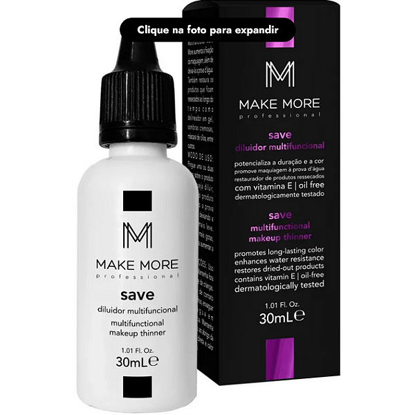 Diluidor Multifuncional Make More Save A Prova Dagua 30ml