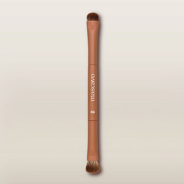 Mascavo Pro Series 06 Pincel de Maquiagem Duplo para Detalhes
