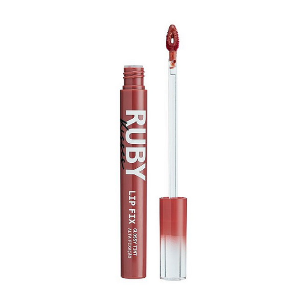 Lip Fix Glossy Tint - Sweet Brown Ruby Kisses