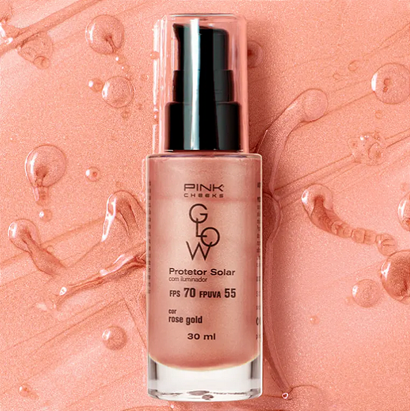 Pink Cheeks Glow FPS 70 Rose Gold - Primer Multifuncional 30ml