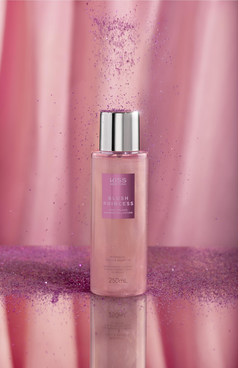 Body Splash Shimmer - Kiss New York Blush Princess