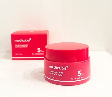 Medicube Creme Cápsula Txa + Niacinamida Clareia E Hidrata Todo Tipo De Pele Dia/noite