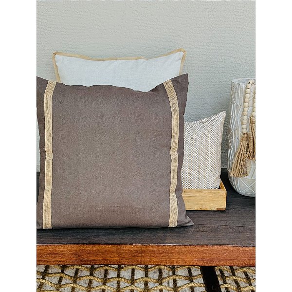 Almofada Hawaii Marrom