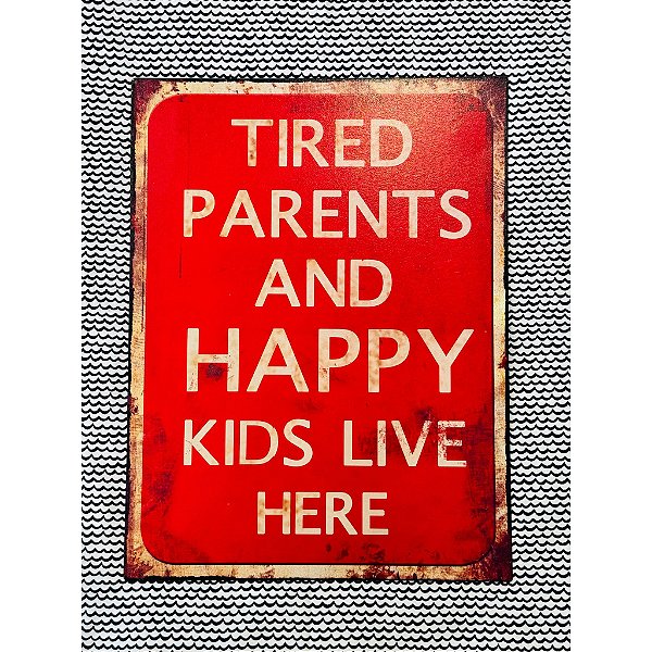 Placa Happy Kids