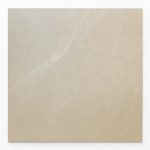 Porcelanato Bege Areia com Veios Brancos 58x58