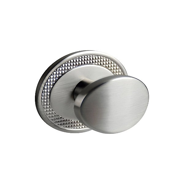Puxador Ponto Beetle com Base Granada Escovado Zen