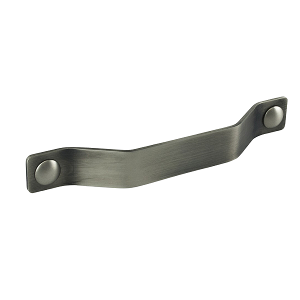 Puxador Alça Nord 160mm Niquel Velho Zen