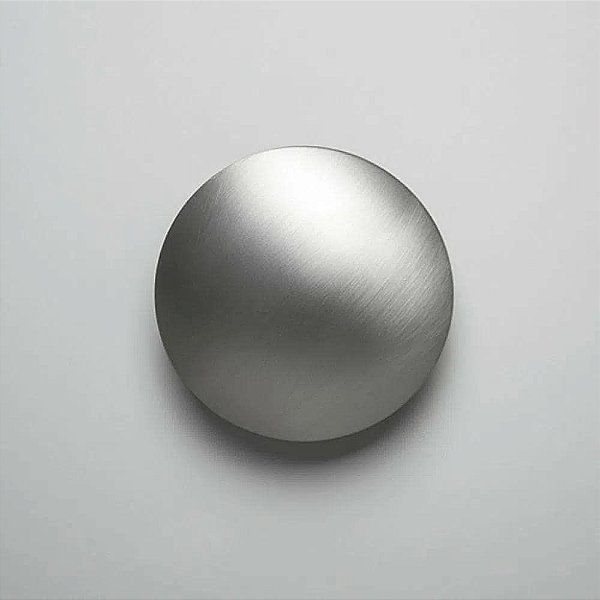 Puxador Ponto Órion 55x27mm Niquel Escovado com Verniz Zen Design