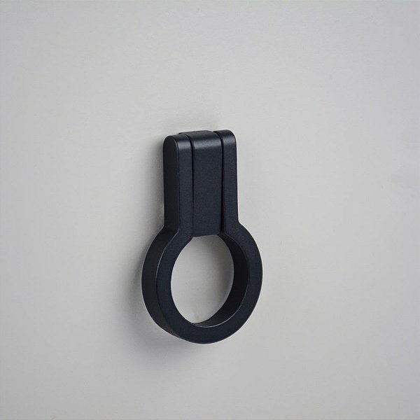 Puxador Ponto Antique Preto Zen