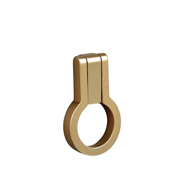 Puxador Ponto Antique Dourado Zen