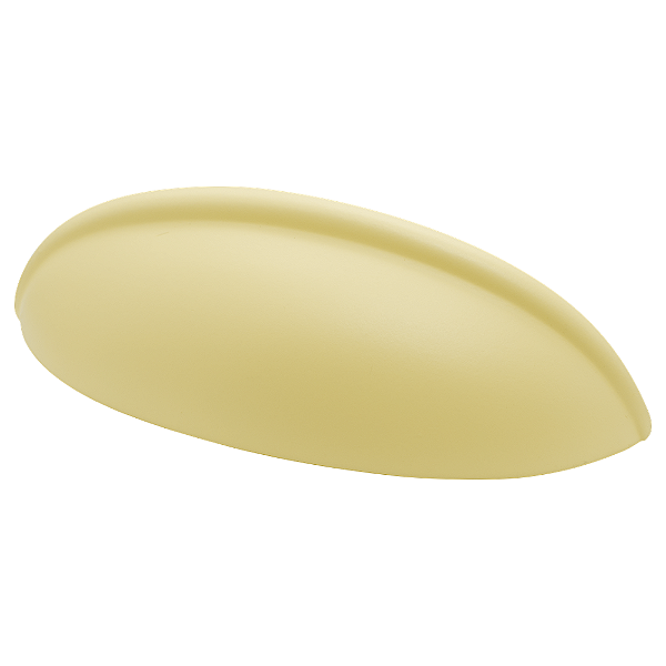 Puxador Concha Aniela 332 Amarelo Claro 64mm