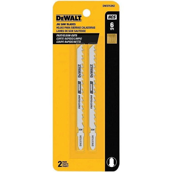 Lâmina Tico-Tico 4 Pol. 6dpp Corte Rápido Limpo DW3703H2 Dewalt