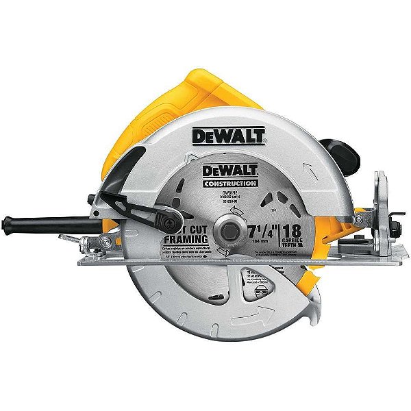 Serra Circular 7 1/4" 1800W com Disco Widea (220V), Eixo 5/8" DWE575-B2 Dewalt
