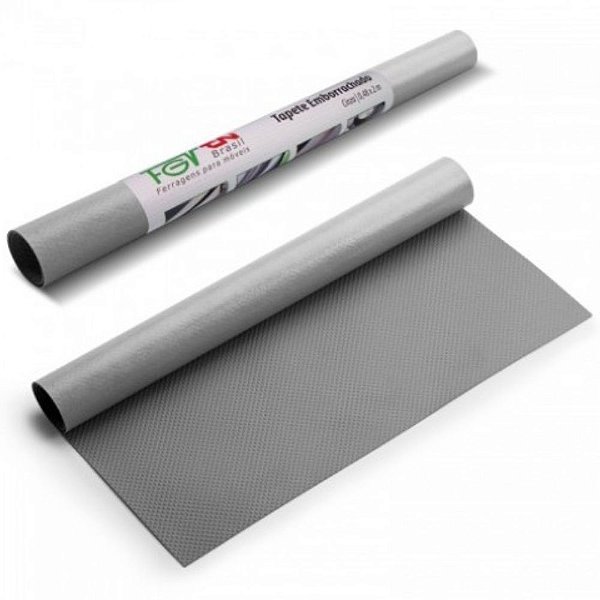 Tapete Emborrachado 50cm para Gavetas e Armários 2m FGVTN