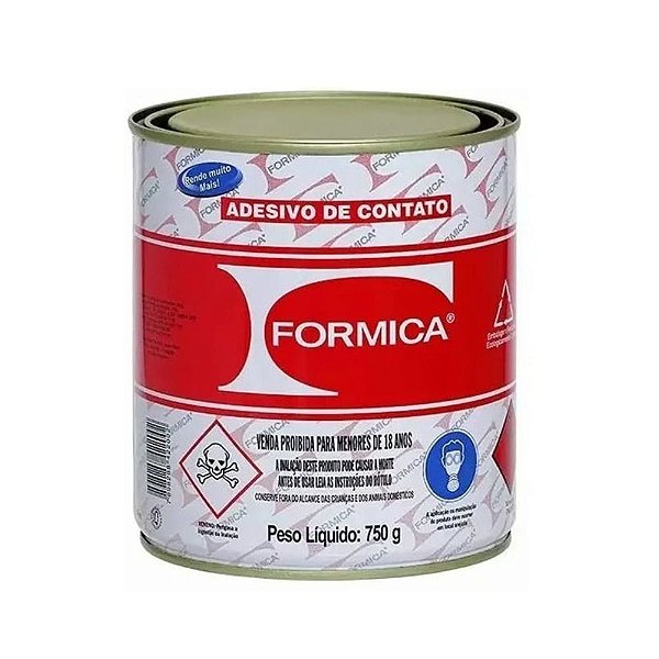 Cola de Contato Fórmica Lata 750g