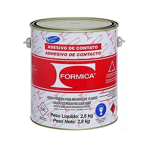 Cola Adesivo de Contato Fórmica 2,8 kg