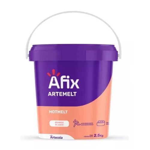 COLA GRANULADA HOT MELT TRANSP 2,5KG AFIX