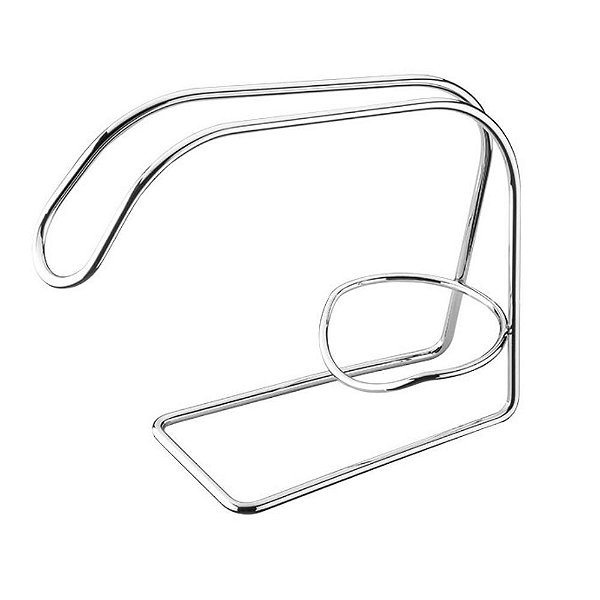 Porta Garrafa Vinho 6115 Cromado 280x185x100mm Resistente