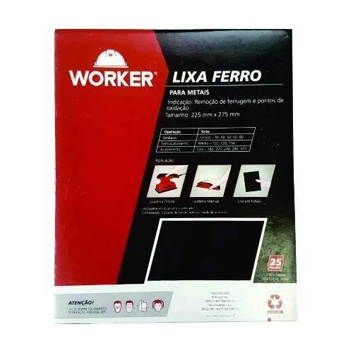LIXA MADEIRA GR100 225 X 275 - WORKER