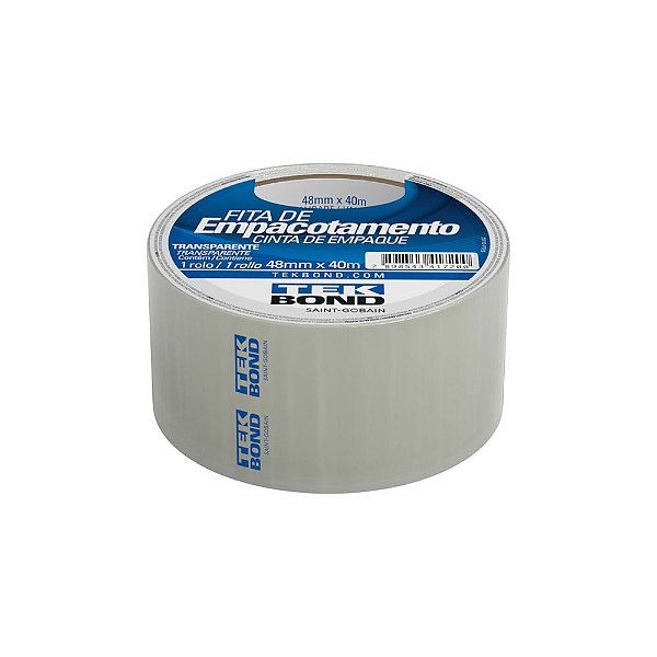 FITA EMPACOTAMENTO TRANSPARENTE 48MMX100M