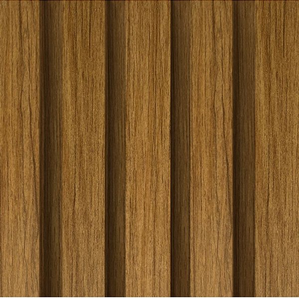 Painel Ripado MDF Breeze Freijó Real 270x5x8cm