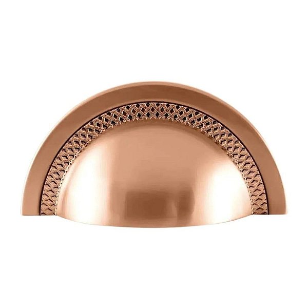 Puxador Concha Shell 64mm Rose Zen