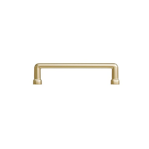 Puxador Para Móvel Alça Norbello 1740 96mm Dourado Fosco  Italy Line