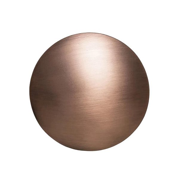Puxador Ponto Órion 80x31mm Vecchio Cobre Zen Design