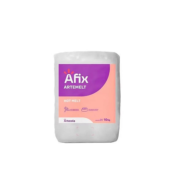 Cola Granulada Bege Hot Melt 10kg 1814 Afix