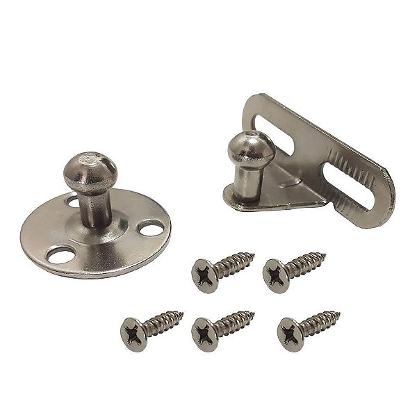 Pistão à Gás Amortecedor Para Móveis Branco 80N - METALNOX