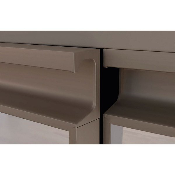 Perfil puxador 3178T Bronze (1001) 6M - Alternativa