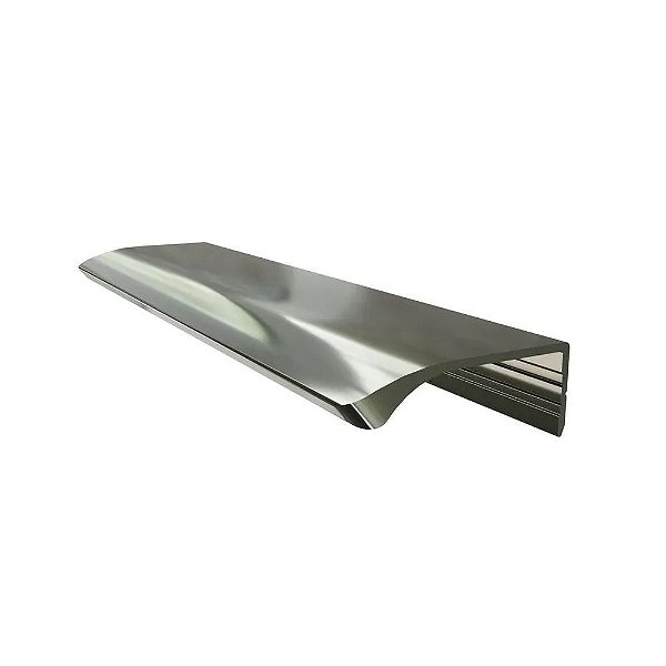 Puxador Alumínio Luna RM-414 Sobreposto 150mm Inox Polido Rometal