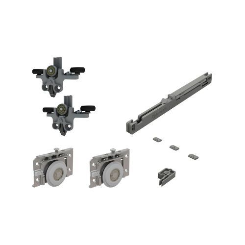 Kit para Porta de Correr Agility Plus AGP262-1 Amortecedor 60kg Rometal