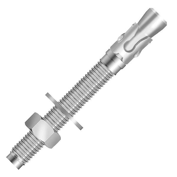 Chumbador Parabolt com Porca e Arruela 1/2x4 UNC ZB Ciser