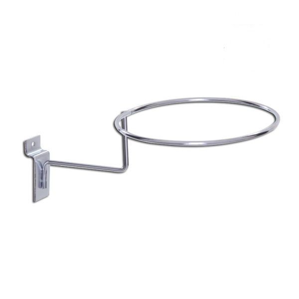 Expositor para Bola Cromado para MDF Canaletado