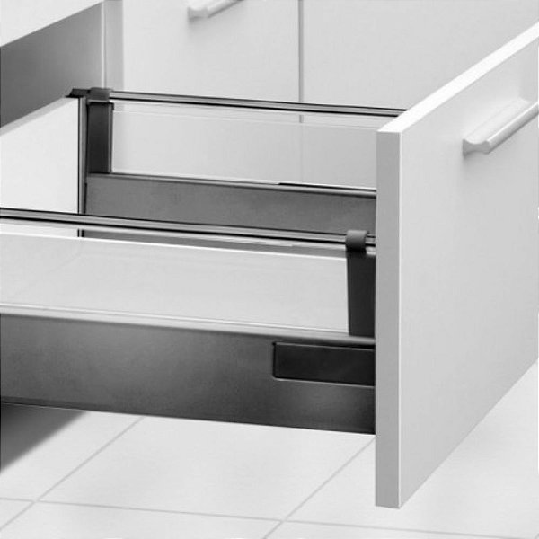 Kit Elevação Lateral em Acrílico para Gaveta Metálica AvantBox