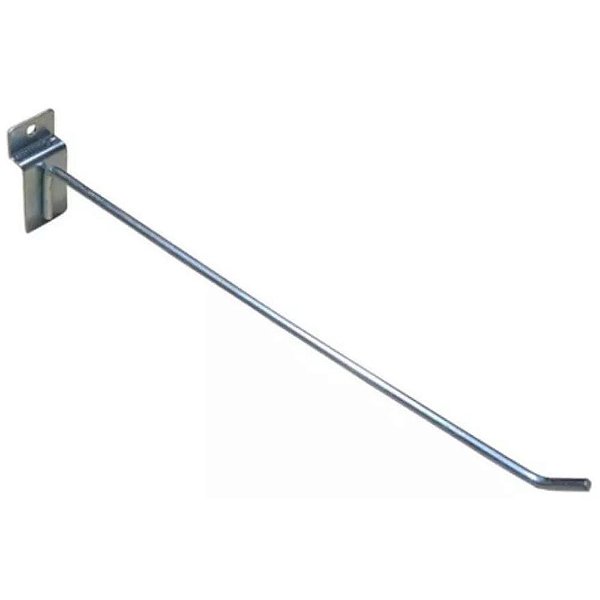 Gancho Expositor 30cm Cromado Para Painel Canaletado