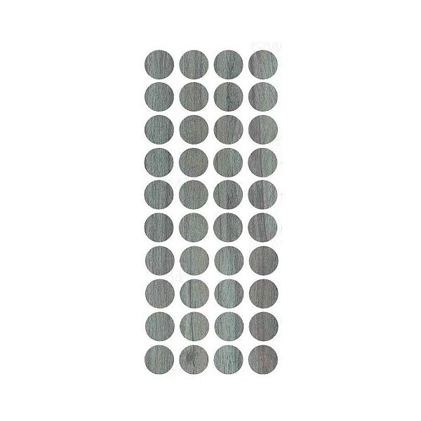 Tapa Furo Adesivo Cilento Greenplac 12mm Cartela 40 unid