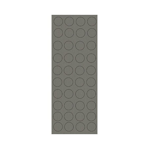 Tapa Furo Adesivo Ditela Greenplac 12mm Cartela 40 unid Jfex